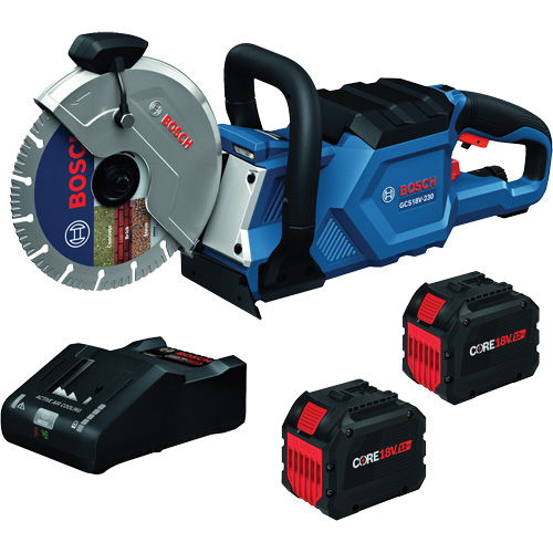 Ensemble scie tronçonneuse sans balais, 9", 18 V Distribution Jean Lapalme
