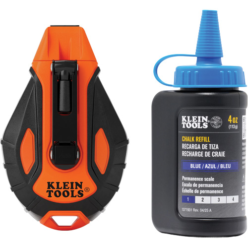 Smooth Retractable Chalk Reel with Chalk Refill Distribution Jean Lapalme