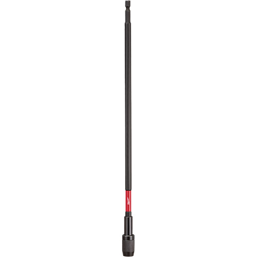 Porte-embout verrouillable SHOCKWAVE pour outil &agrave; percussion, Diam&egrave;tre max. de 1/4", Longeur de 12" Distribution Jean Lapalme