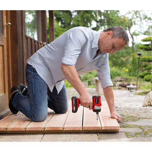 Ensemble cl&eacute; &agrave; chocs sans fil, 1/4", 1240 lb-po Couple max., 18 V, Lithium-ion Distribution Jean Lapalme