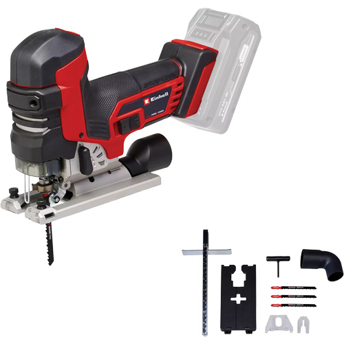 Professional Variable Speed Cordless Jigsaw with Barrel Grip (Tool Only), 18 V, Lithium-Ion, 0-3500 SPM, 1-1/32" Stroke Length Distribution Jean Lapalme