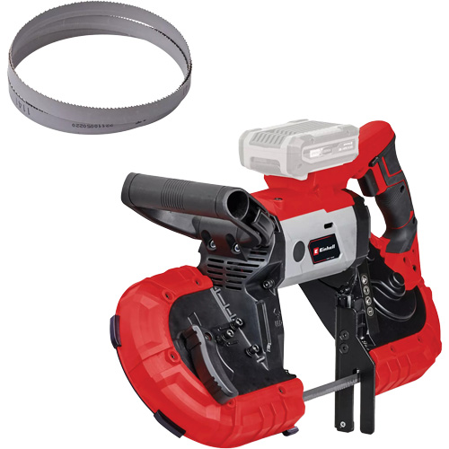 Scie &agrave; ruban compacte 5” pour le m&eacute;tal sans fil (outil seulement), 18 V, 4-1/2" Capacit&eacute; Distribution Jean Lapalme