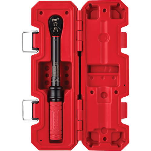 Cl&eacute; dynamom&eacute;trique, &agrave; cliquer, Entraînement 3/8" carr&eacute;, 5,6 - 28,2 Nm/50 - 250 lb-po Distribution Jean Lapalme