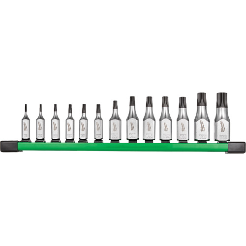 Tamper Proof Bit Socket Set, Torx&reg;, 1/4"/3/8" Drive, 13 Pcs Distribution Jean Lapalme