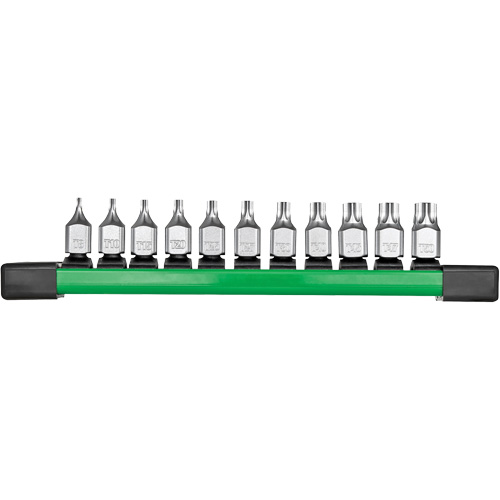 Jeu de douilles &agrave; embouts &agrave; profil bas, Torx, Prise 1/4", 11 mr Distribution Jean Lapalme