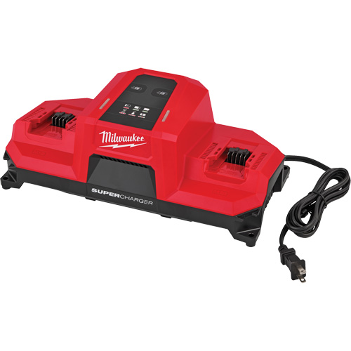 Super chargeur simultan&eacute; &agrave; deux baies M18 avec 4 points de montage, 18 V, Lithium-ion Distribution Jean Lapalme