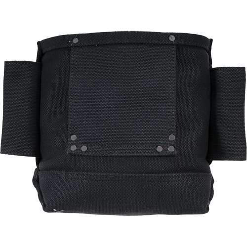 Sac Phantom pour &eacute;crous et boulons avec 2 manchons, Toile, 3 pochettes, Noir Distribution Jean Lapalme