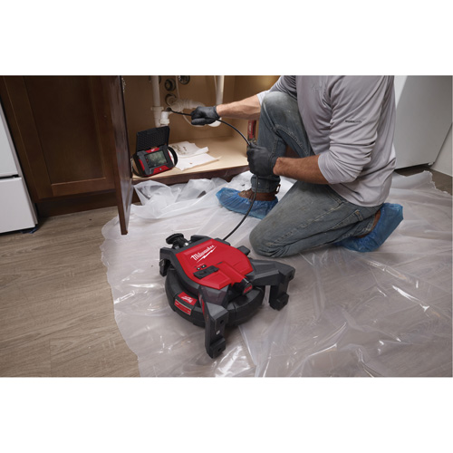 Base d'alimentation motoris&eacute;e compacte pour inspection de conduites M12 Distribution Jean Lapalme
