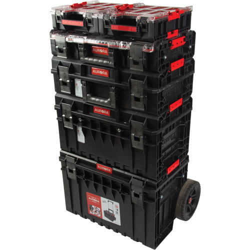 5-Piece Arx&reg; Rolling Toolbox Base Set, 25-1/5" x 19" x 54-3/5", Black Distribution Jean Lapalme