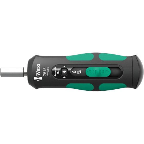 Kraftform Safe-Torque Speed Torque Screwdriver, 2 - 6 Nm Torque Range, 5-4/5" Length Distribution Jean Lapalme
