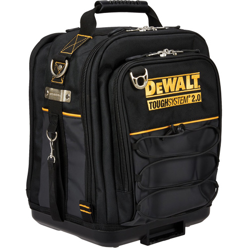 Sac &agrave; outils compact TOUGHSYSTEM 2.0, 1680 Denier, 25 pochettes, Noir Distribution Jean Lapalme