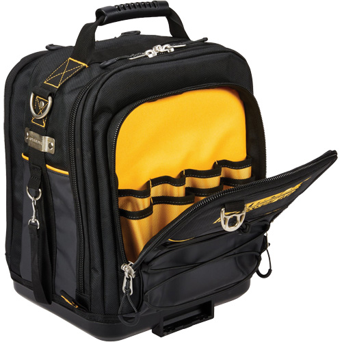 Sac &agrave; outils compact TOUGHSYSTEM 2.0, 1680 Denier, 25 pochettes, Noir Distribution Jean Lapalme