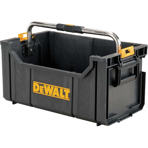 Contenant ToughSystem avec poign&eacute;e de transport, 12-1/2" la x 21-9/10" p x 21-9/10" h, Noir Distribution Jean Lapalme