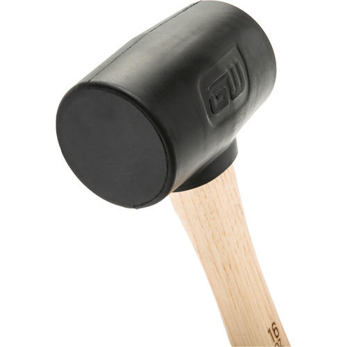 Maillet en caoutchouc, 16 oz, Prise en Bois, 13" lo Distribution Jean Lapalme