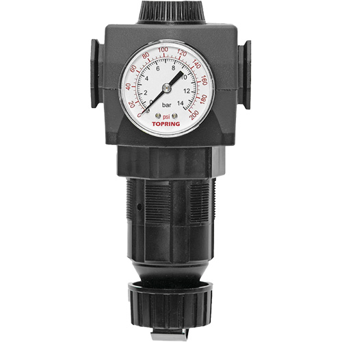 D&eacute;tendeur &agrave; diaphragme en zinc MODULAIR 400, 1/2" NPT, PSI max. de 300 psi, Canalisation/Modulaire Distribution Jean Lapalme