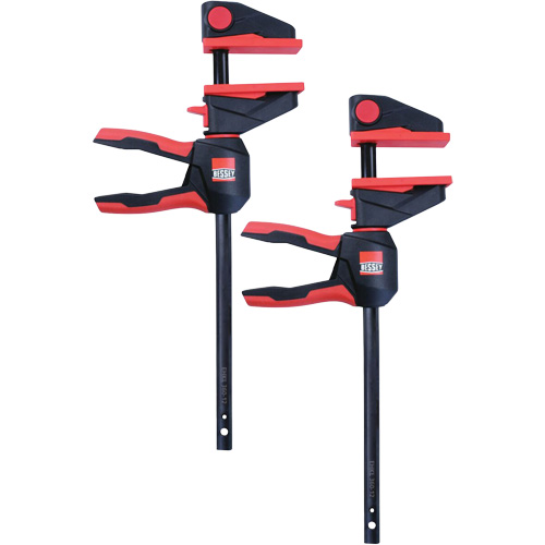 Ensemble de serre-joints &agrave; g&acirc;chette pour barres &agrave; une main avec poign&eacute;e rotative &agrave; 360°, 12" (304,8 mm) Distribution Jean Lapalme