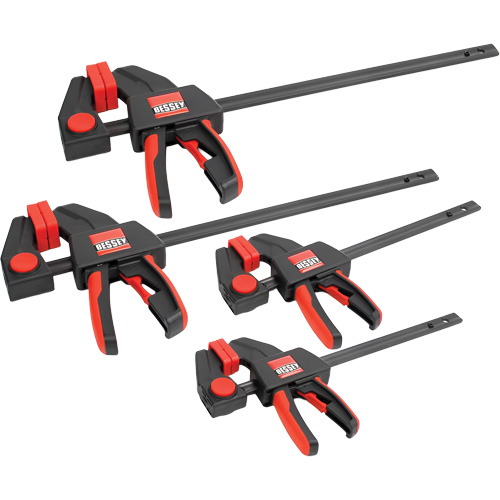 4-Piece Medium & Large Trigger Clamps Set, 12" (304.8 mm)/6" (152.4 mm) Distribution Jean Lapalme