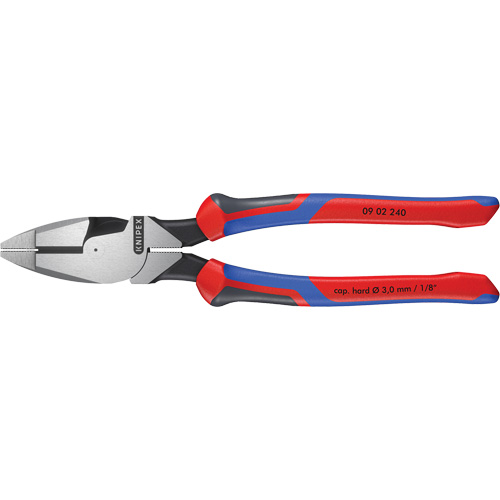 High Leverage Lineman's Pliers New England Head with KNIPEXTEND Handle Distribution Jean Lapalme