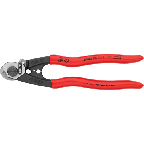 Cisaille pour c&acirc;bles m&eacute;talliques, 7-1/2" Distribution Jean Lapalme