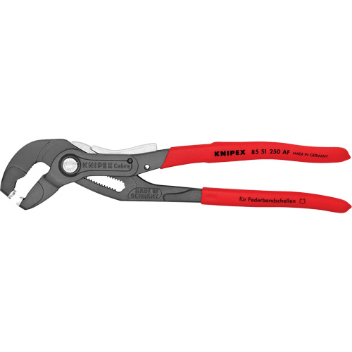 Pince pour colliers de serrage &agrave; ressort 10" avec dispositif de verrouillage Distribution Jean Lapalme