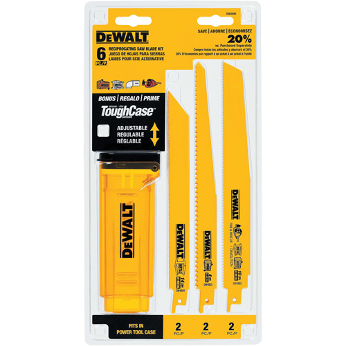 Bi-Metal Reciprocating Saw Blade Set with Telescoping Case Distribution Jean Lapalme