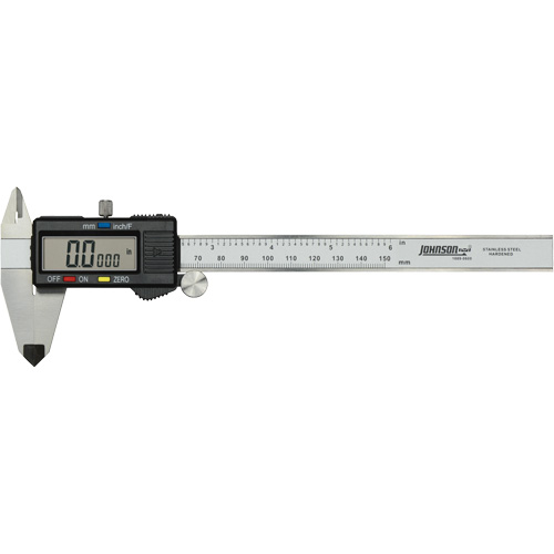 Digital Caliper, 0.0005" (0.01 mm) Resolution, 0" - 6" (0 mm - 150 mm) Range Distribution Jean Lapalme