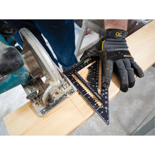 7-1/4" Johnny Square&reg; MACH-1 Smart Mark Rafter Square with Level Vial Distribution Jean Lapalme