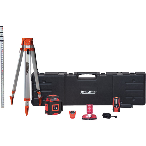 High Accuracy Dual Slope Rotary Laser System, 2000' (609.6 m), 635 Nm Distribution Jean Lapalme