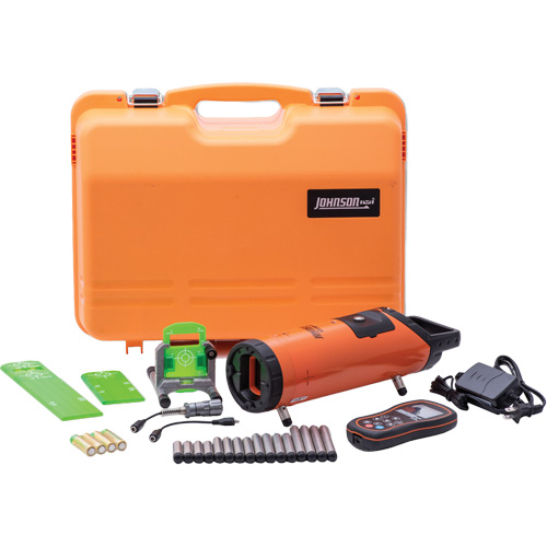 Electronic Self-Leveling Pipe Laser with GreenBrite&reg; Technology Distribution Jean Lapalme