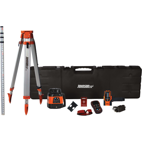 Electronic Self-Leveling Dual Slope Horizontal/Vertical Rotary Laser System, 1500' (457.2 m), 635 Nm Distribution Jean Lapalme