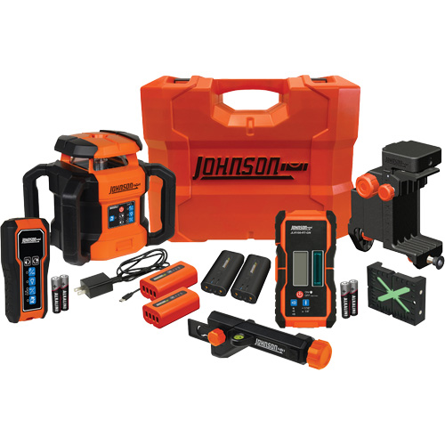 Trousse de niveau laser rotatif &agrave; double pente GreenBrite&reg;, 4000' (1219,2 m), 510 Nm/530 N.m Distribution Jean Lapalme