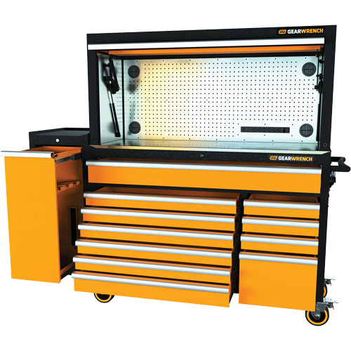 MEGAMOD Master Mechanics Tool Set in Premium Modular Foam Trays with Tool Storage & Shop Equipment, 1331 Pieces Distribution Jean Lapalme