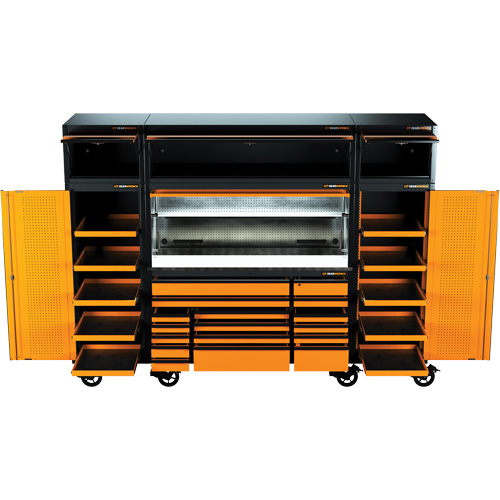 MEGAMOD Mechanics Tool Set in Premium Modular Foam Trays with Tool Storage & Shop Equipment, 1858 Pieces Distribution Jean Lapalme