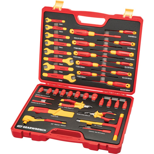 VDE Insulated Tool Set, 1000 V, 39 Pcs Distribution Jean Lapalme