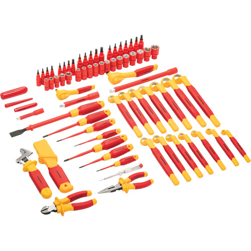 VDE Insulated Tool Set, 1000 V, 72 Pcs Distribution Jean Lapalme