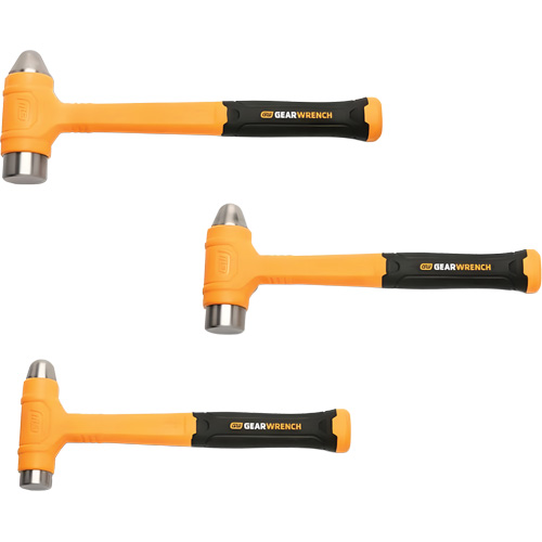 Dead Blow Ball Pein Hammer Set, 3 Pieces Distribution Jean Lapalme