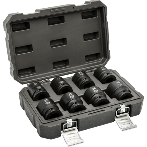 6-Point Metric Socket Set, 8 Pcs, Impact, 3/4" Drive Size Distribution Jean Lapalme