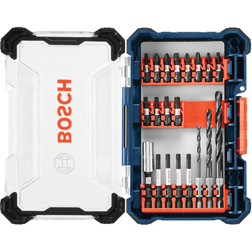 Jeu dembouts de perçage et de vissage Custom Case System, 20 Mcx, Phillips/Carr&eacute;e/Torx Distribution Jean Lapalme