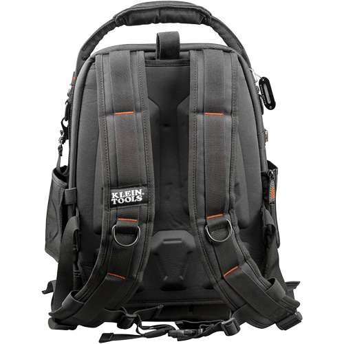 Sac &agrave; outils dorsal Tradesman Pro Tool Master, 11" lo x 13-1/2" la, Noir/Gris/Orange, Polyester Distribution Jean Lapalme