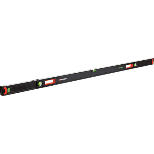 NITE EYE Beam Level, Box, 6' L, Aluminum, 3, Non-Magnetic Distribution Jean Lapalme