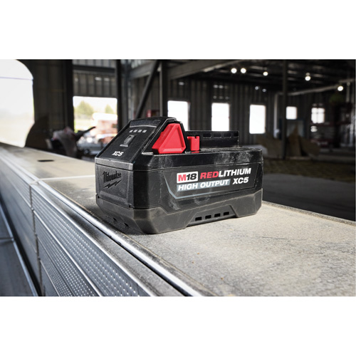 M18 REDLITHIUM HIGH OUTPUT XC5 Battery Pack, Lithium-Ion, 18 V, 5 Ah Distribution Jean Lapalme