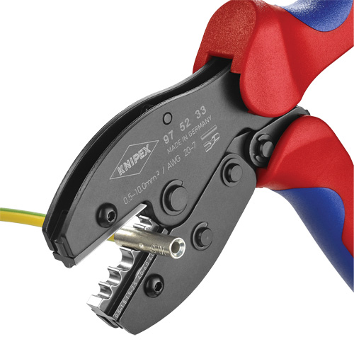PreciForce&reg; Crimping Pliers for Non-insulated Crimp Terminals, Tube & Compression Cable Lugs Distribution Jean Lapalme