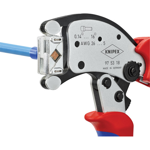 Twistor&reg;16 Self-Adjusting Crimping Pliers for Wire Ferrules Distribution Jean Lapalme