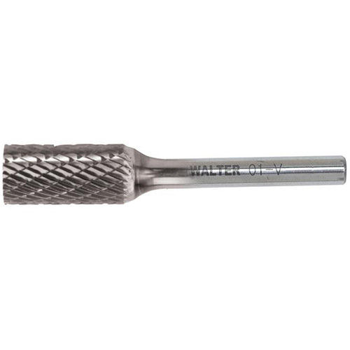 Double Cut Cylindrical Carbide Burr, SA, 1/8" Dia., 1/8" Shank, 9/16" Depth of Cut Distribution Jean Lapalme