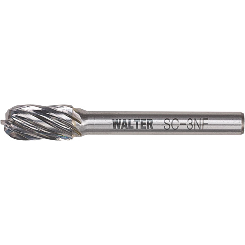 Carbide Burr, SC-3, 3/8" Dia., 3/4" Depth of Cut Distribution Jean Lapalme