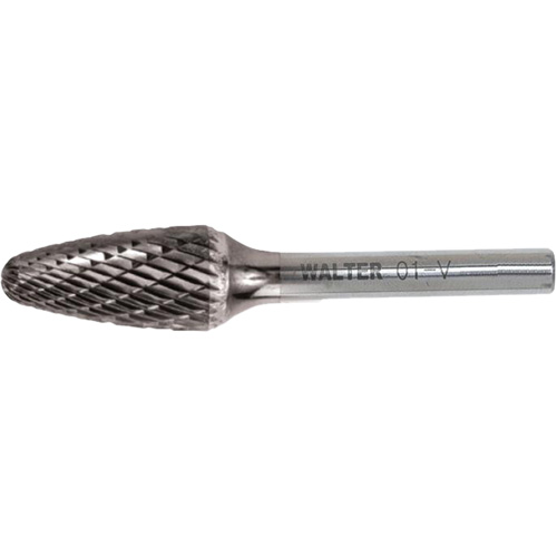 Fraise ogive en carbure, SA, 1/2" dia. Distribution Jean Lapalme