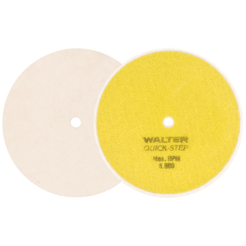 QUICK-STEP Polishing Disc, 6" Dia. Distribution Jean Lapalme