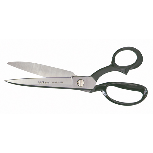 Cisaille de qualit&eacute; industrielle &agrave; lames larges, Longueur de coupe de 4-3/4", Poign&eacute;e Anneaux Distribution Jean Lapalme