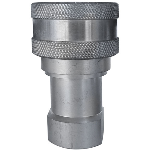 Hydraulic Quick Coupler - Stainless Steel Manual Coupler, Brass/Stainless Steel Distribution Jean Lapalme