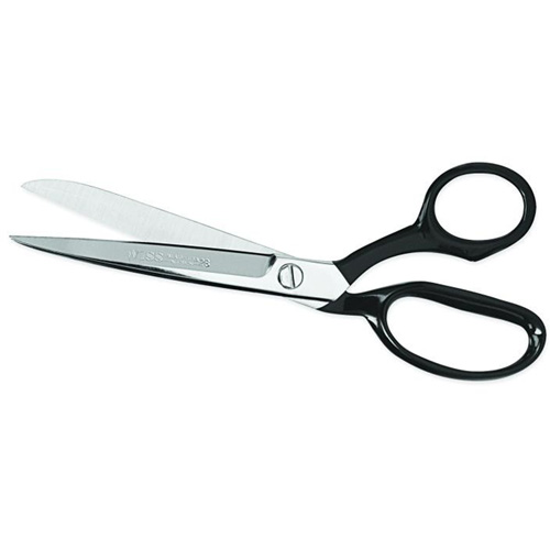 Ciseaux de couturier industriels, Longueur de coupe de 3-3/4", Poign&eacute;e Anneaux Distribution Jean Lapalme